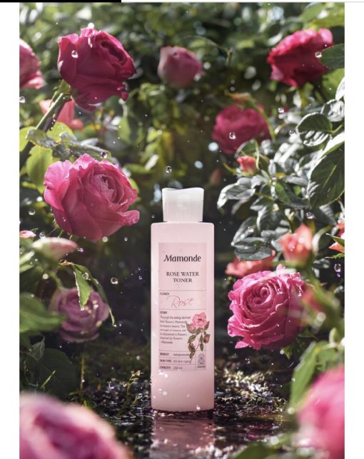 toner hoa hồng Mamonde