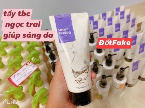 tẩy tế bào chết ngọc trai