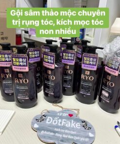 Dầu gội trị rụng tóc, kích thích mọc tóc nhanh HAIR LOSS CARE SHAMPOO 400ml của RYO ( dòng đông y sâm thảo dược)