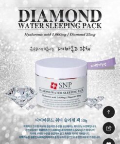 Mặt nạ kim cương Diamond Water Sleeping Pack 100g của SNP