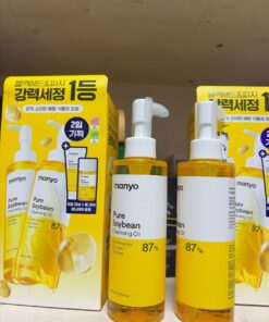 (NEW) Dầu tẩy trang PURE Soybean CLEANSING OIL của MANYO 200ml