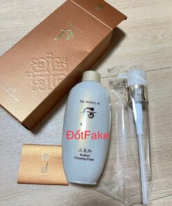 sửa rửa mặt Radiant cleansing foam của The History of Whoo