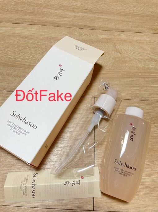 Dầu Tẩy Trang Gentle Cleansing Oil của Sulwhasoo