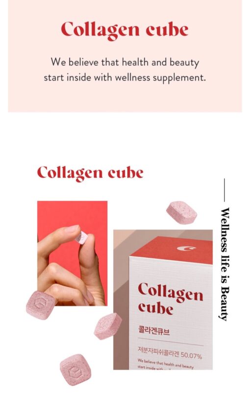 Collagen dạng viên cube me