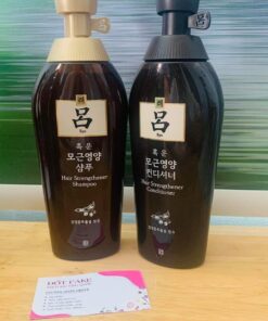 Combo Gội - Xả Ryo đen ( nâu) hair strengthener Shampoo