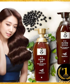 Combo Gội – Xả Ryo đen ( nâu) hair strengthener Shampoo 500ml