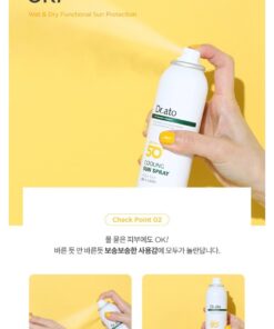Kem chống nắng dạng xịt Spray sun cream Dr.ato Hàn Quốc