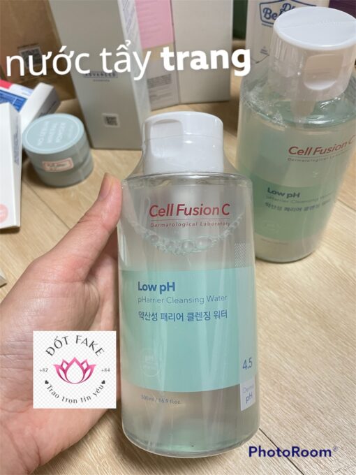 NƯỚC TẨY TRANG LOW pH Cell Fusion C