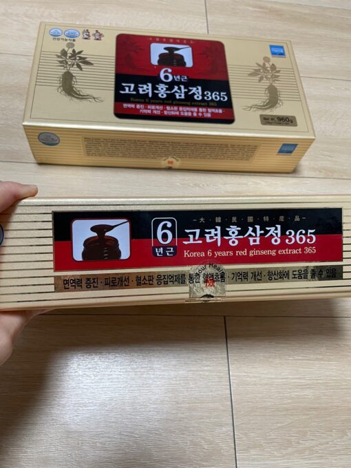 Cao hồng sâm 365 Korea 6 years red ginseng extract