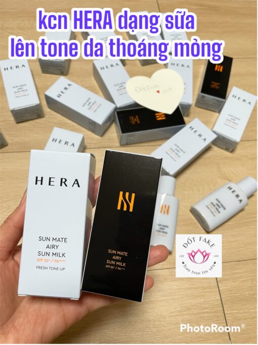 Kem chống nắng cao cấp của HERA AIRY SUN Milk