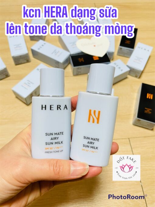 Kem chống nắng cao cấp của HERA AIRY SUN Milk