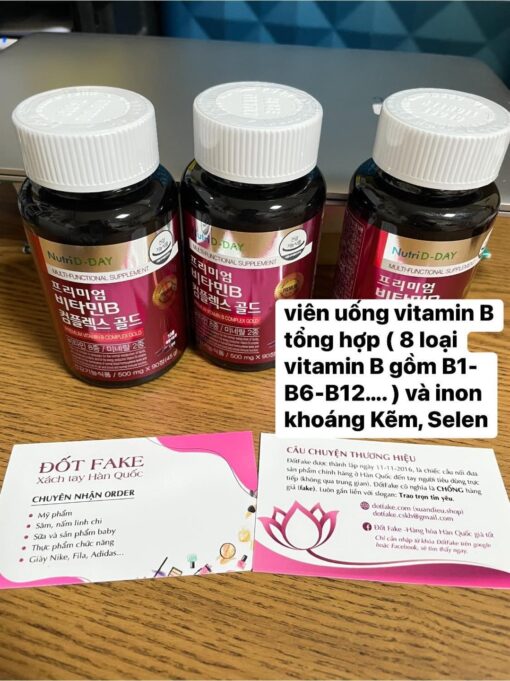 Viên uống vitamin B tổng hợp Hàn Quốc