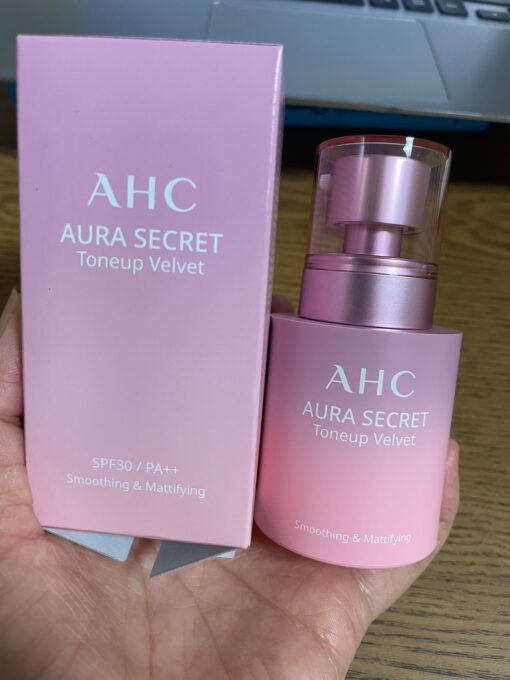 AHC aura secret tone up velvet