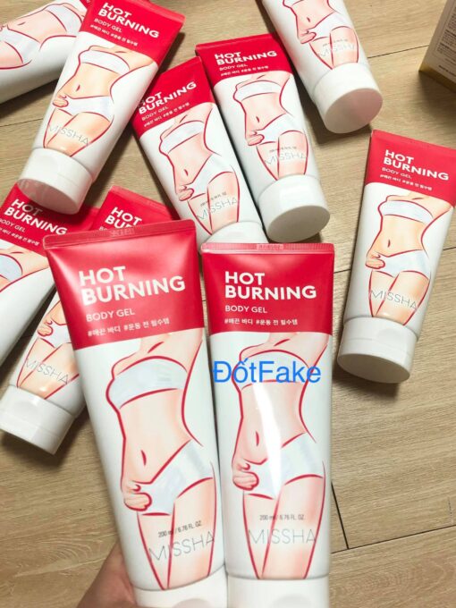 Gel tan mỡ bụng Hot Burning Body gel của Missha