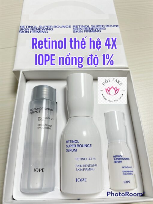 (NEW) Retinol super bounce Serum  Retinol 4X 1% của IOPE