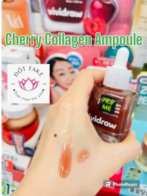 Tinh chất Cherry Collagen ampoule vividraw