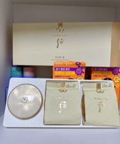 Phấn nước dưỡng da cao cấp của Whoo Luxury Gold Cushion ( phiên bản đặc biệt 1 hộp+ 2 lõi rời)
