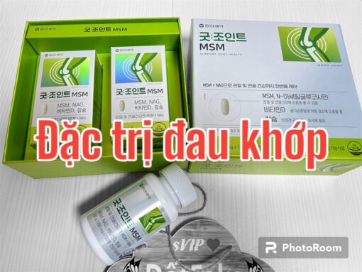 Viên uống đặc trị đau xương khớp+ tạo sụn non của Hàn Quốc