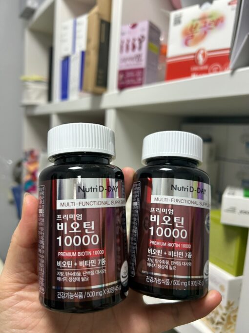 Viên uống Biotin 10000ug Hàn Quốc