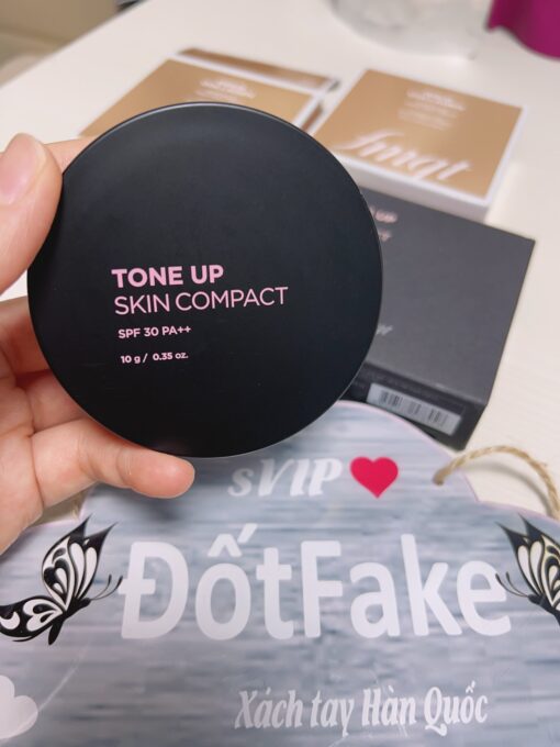 Phấn Phủ Nâng Tone Da THE FACE SHOP Tone Up Skin Pact