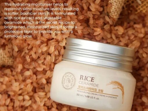 Kem gạo rice cream của The Face Shop