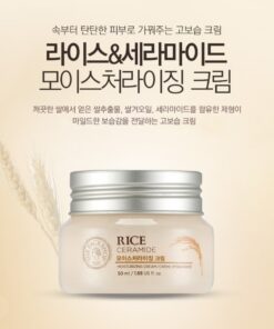 Kem gạo rice cream của The Face Shop