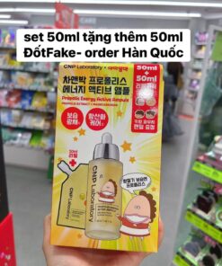 Tinh chất Ampoule keo ong của CNP Laboratory  Propolis Energy Active Ampule ( SET 2 CHAI*50ml)