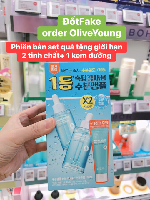 Tinh Chất Dưỡng Ẩm Thuần Chay Beyond Angel Aqua Deep Moisture Calming Ampoule