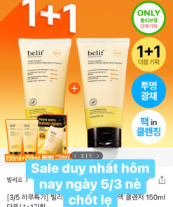 Sữa Rửa Mặt dưỡng trắng của Belif toning cleanser