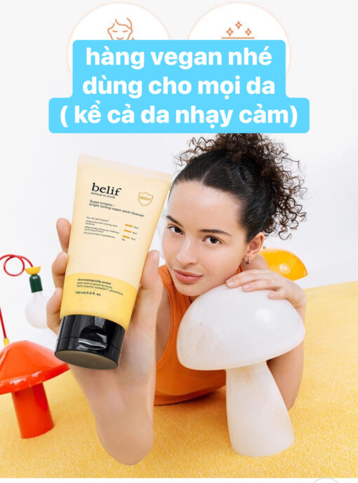 Sữa Rửa Mặt dưỡng trắng của Belif toning cleanser