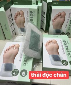 Miếng dán thải độc chân của Slowlab.