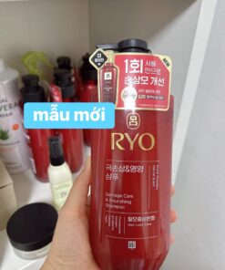 Dầu gội Ryo đỏ Ryo Damage care Nourishing shampoo