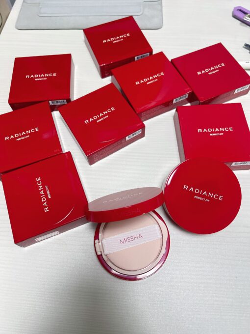 Phấn nước Missha đỏ Missha Radiance Perfect fit cushion