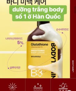 Dưỡng trắng body hiệu quả và an toàn của Beyond Glutathione + Niacinamide 5% Brightening Body Lotion 300ml