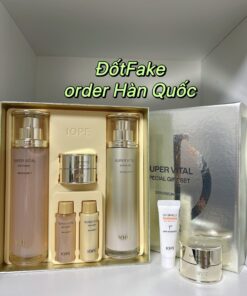 Set dưỡng da IOPE Super Vital Softerner & Emulsion : Chăm sóc da chống lão hóa thế hệ mới.