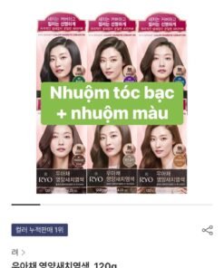 Thuốc nhuộm tóc bạc 2 trong 1 đông y thảo dược Hàn Quốc của Ryo Hairdye cream