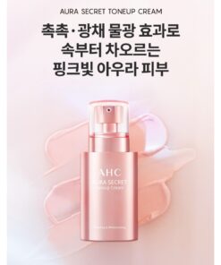 kem dưỡng nâng tông da + chống nắng AHC  Aura Secret Toneup Cream SPF30 PA++ 50gam