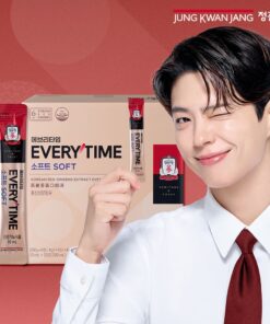 (mẫu mới) Nước hồng sâm KGC Jung Kwan Jang nội địa dòng everytime orginal, hộp 30 gói* 10ml