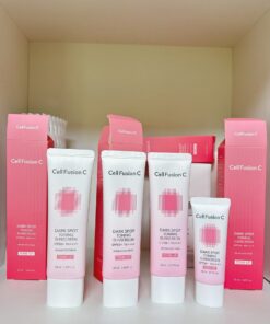Kem chống nắng lên lông da - che khuyết điểm- dưỡng trắng trị nám của Cell Fusion C Dark Spot Toning Sunscreen 50ml