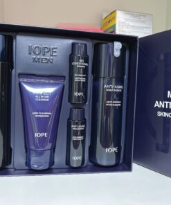 Set dưỡng da toàn diện cao cấp cho Nam giới của IOPE MEN ANTI-AGING SKINCARE