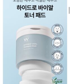Se Khít Lỗ Chân Lông & Dưỡng Ẩm Chuyên Sâu: miếng TONER PAD ĐA NĂNG WONJIN EFFECT HYDRO VIAL TONER PAD ( 130 MIẾNG)