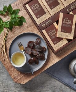 HỒNG SÂM TẨM MẬT ONG XẮT LÁT GYEONGHUI BOGAM (HÀN QUỐC) ( Hộp to 10 hộp nhỏ bên trong * 20gam)