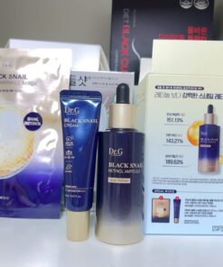 Tinh chất retinol Ốc sên đen của DrG Black snail retinol ampoule 50ml ( set giới hạn)