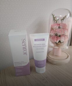 Kem Đặc Trị Thâm  Cho Nách, 
Bẹn ( vùng chữ Y) và vùng Nhạy Cảm – Nâng Tông Tức Thì, Dưỡng Trắng Tận Gốc Melanin: Senror Intimate Area Whitening Cream 80gam