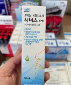 TẠM BIỆT NGHẸT MŨI, VIÊM XOANG VỚI XỊT MŨI SINAS HÀN QUỐC, chai 30ml