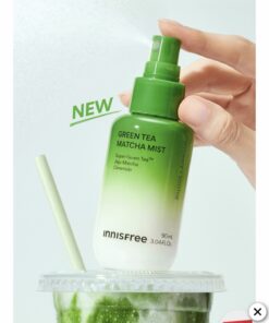 (NEW) serum Xịt khoáng matcha trà xanh của Innisfree Green Tea Matcha Mist 90 mL