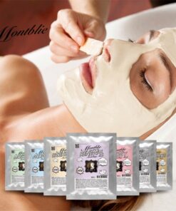 Mặt nạ dạng thạch chuyên dùng trong spa/ thẩm mỹ viện Hàn Quốc Montblie modeling pack đủ 7 loại ( túi mini 40g và to 1kg)