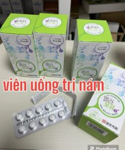 Viên uống trị nám - tàn nhang Mela for you Hàn Quốc, 60 viên